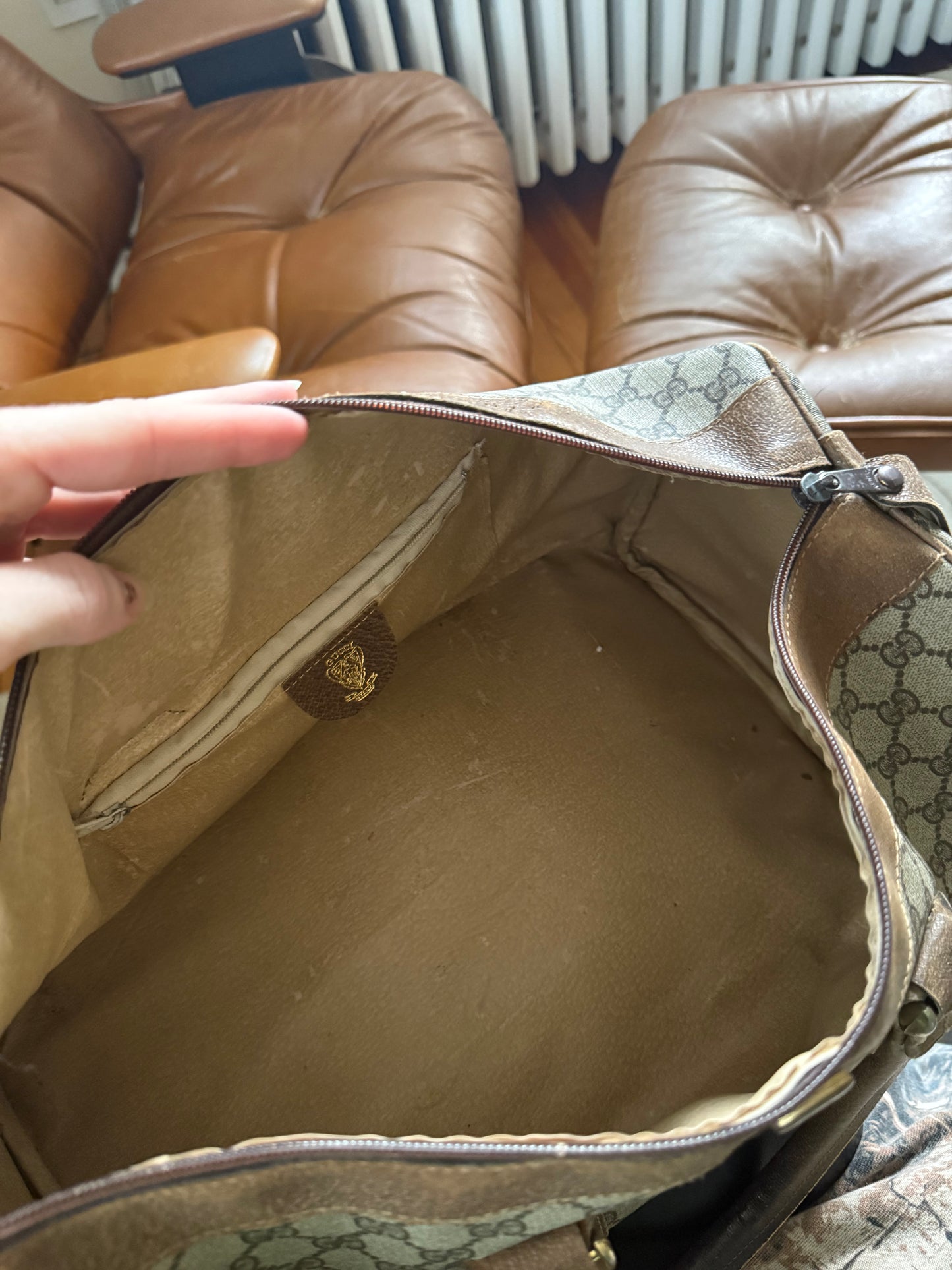 1980s Gucci Weekender Bag