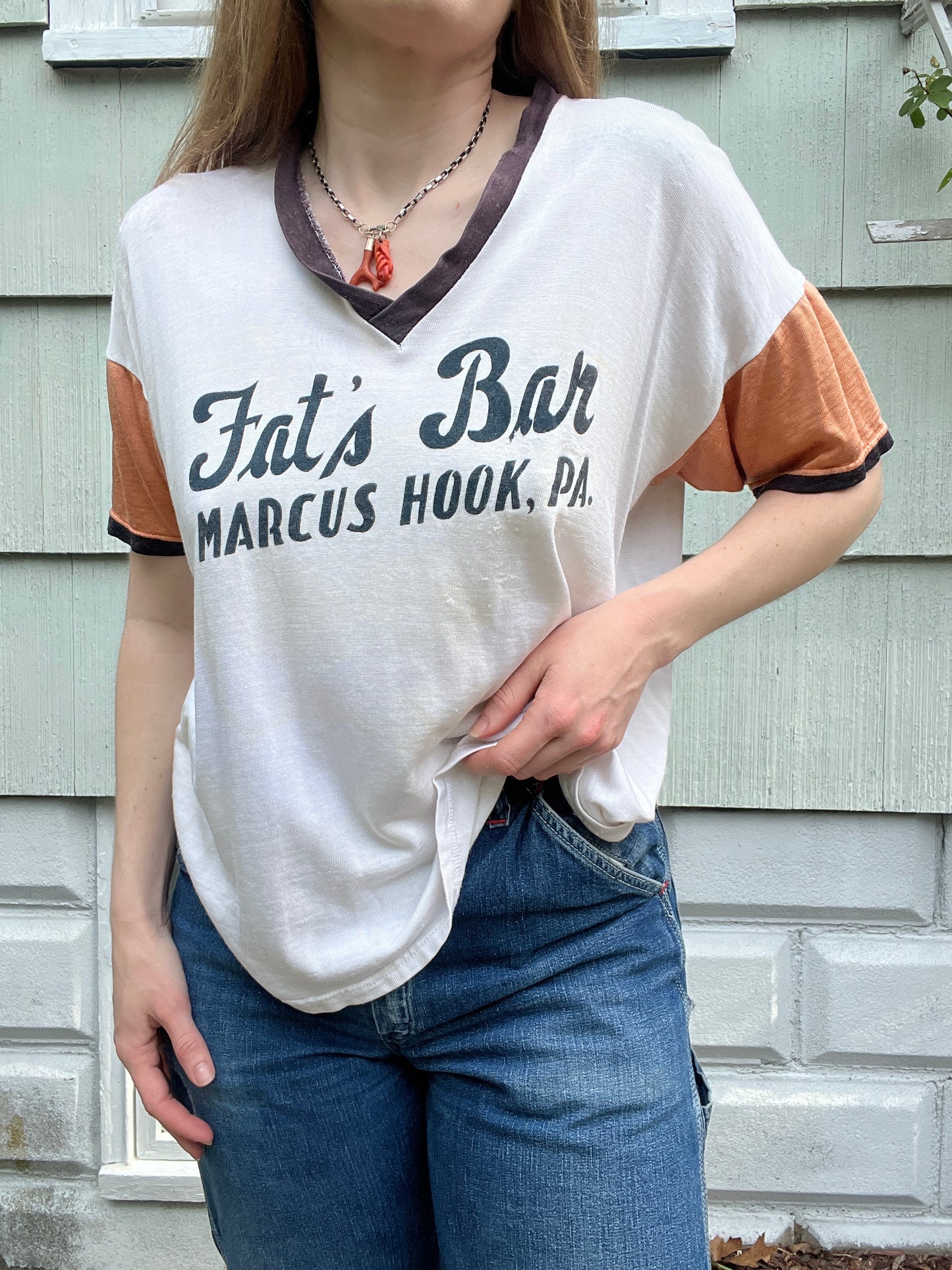 1960s Fats Bar Jersey Style Tee