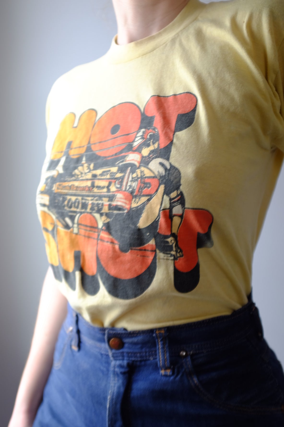 1970s Hot Shot Skateboarder Tee M