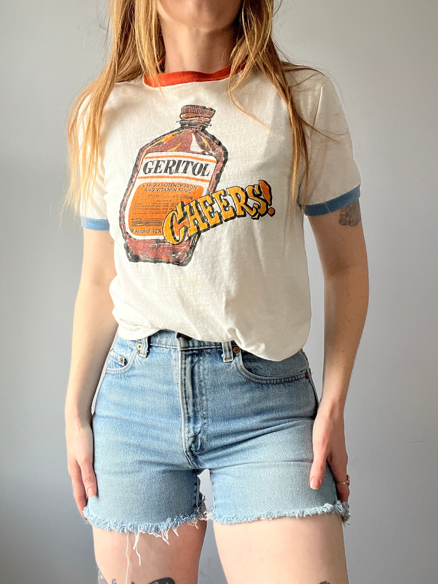 1970s Geritol Ringer Tee M