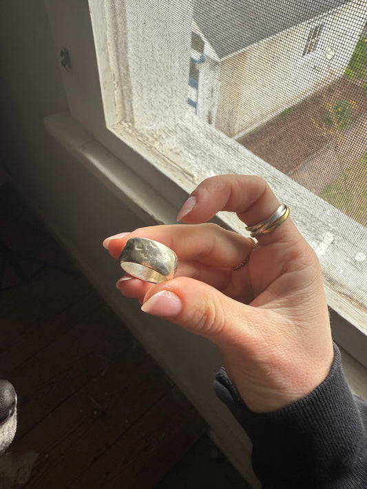 925 Chunky Silver Ring