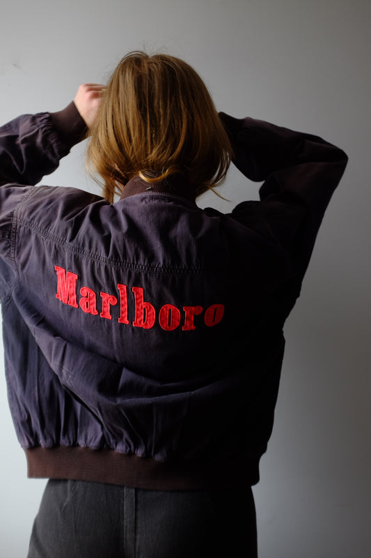 1980s Reversible Marlboro Zip Up Jacket