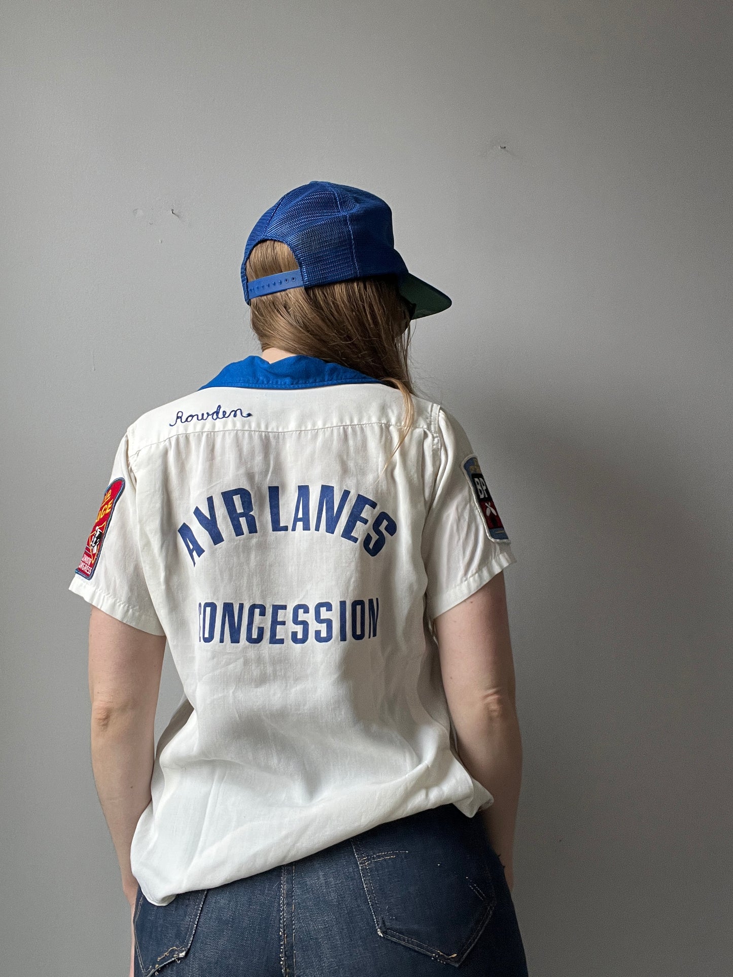 1950’s Embroidered Bowling Tee Small