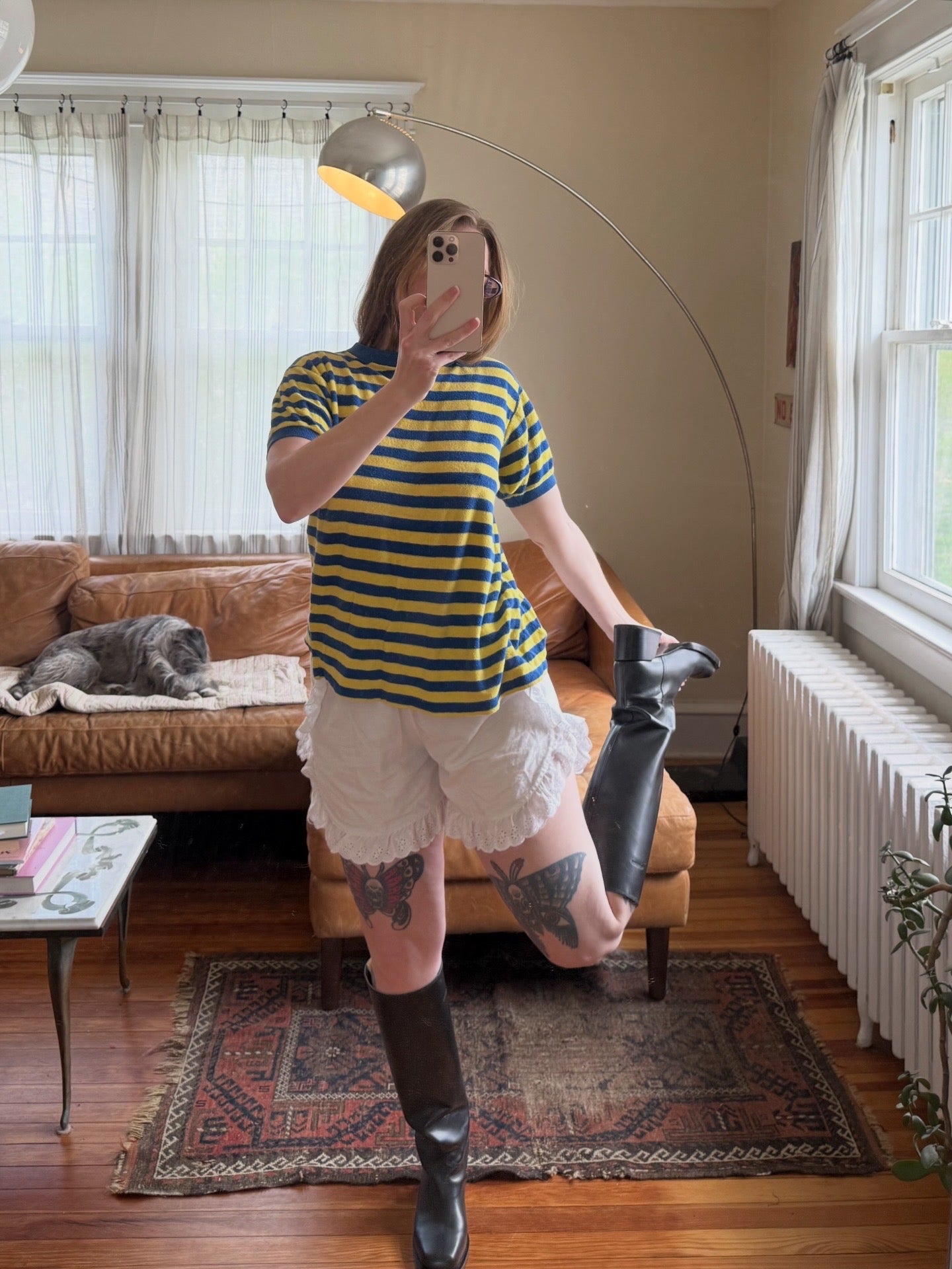 1960s Striped Terry Cloth Tee