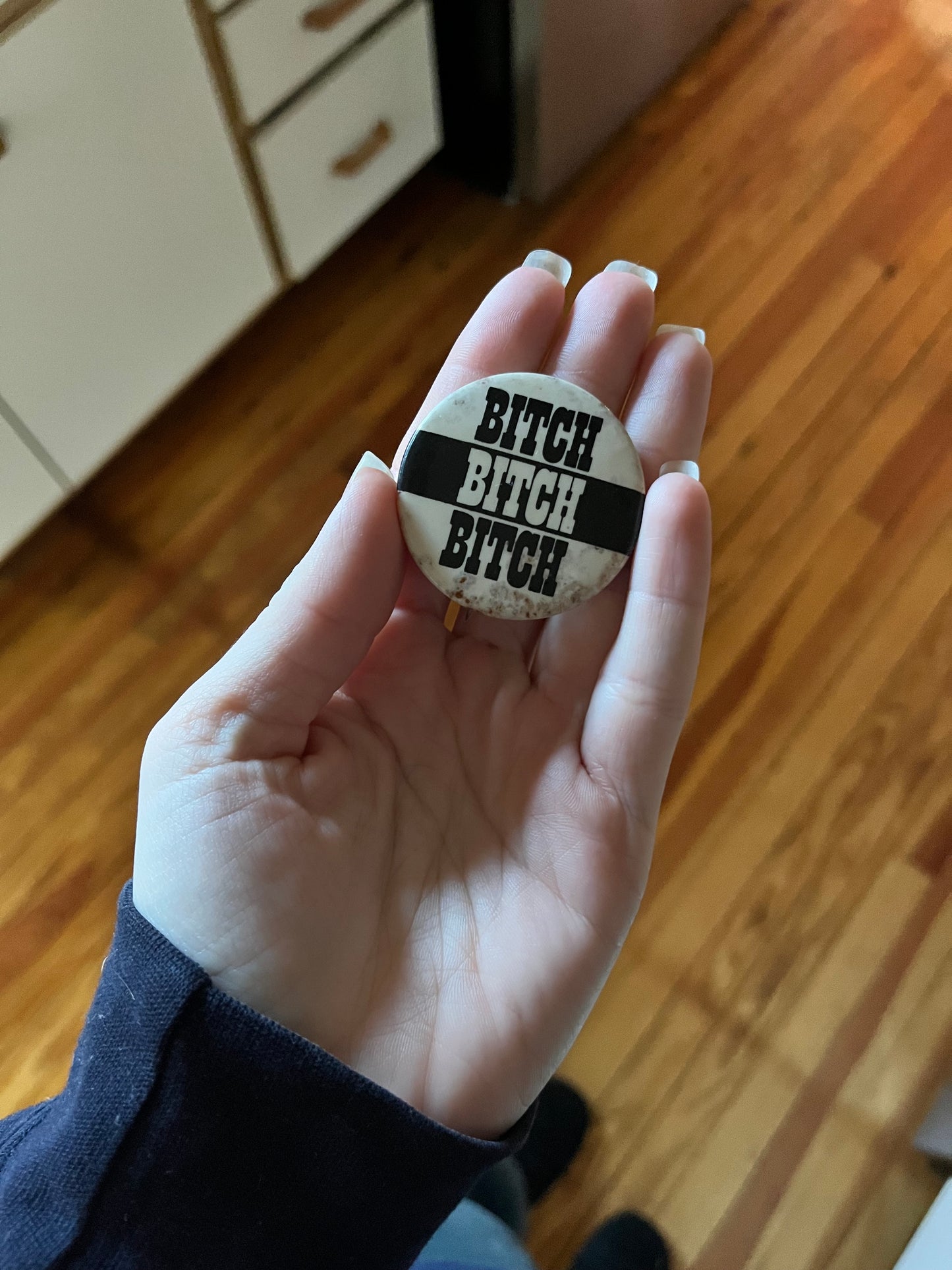 1970s Bitch Pin