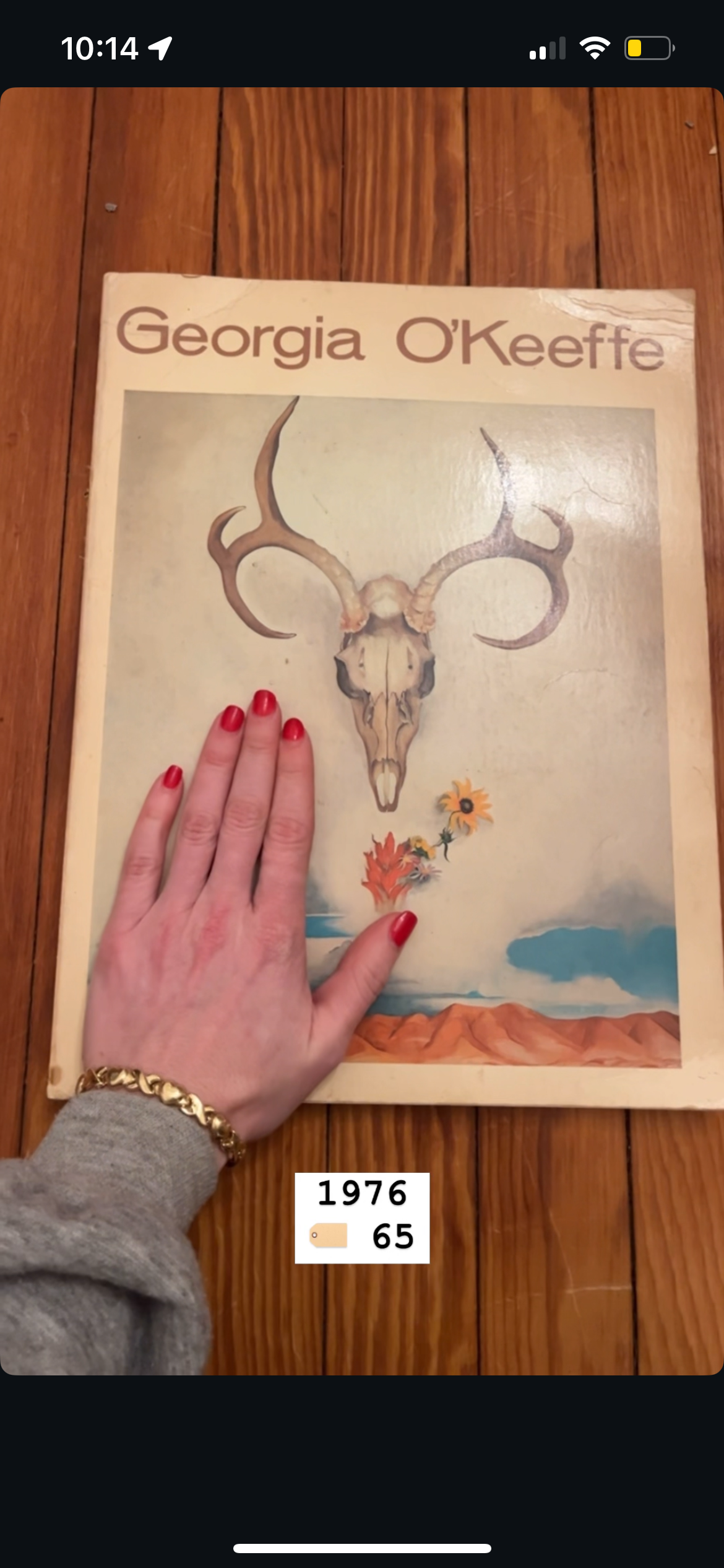 Vintage Georgia O’Keefe Book