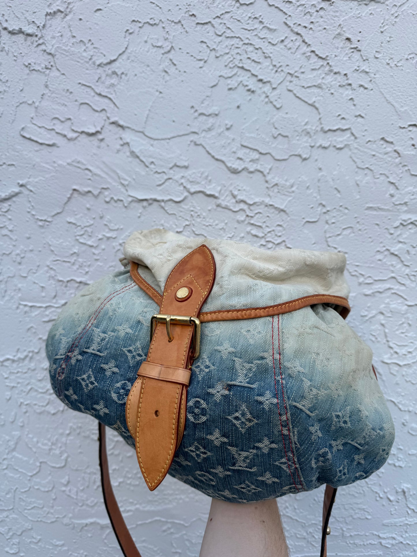 2010 Louis Vuitton Sunshine Denim Bag