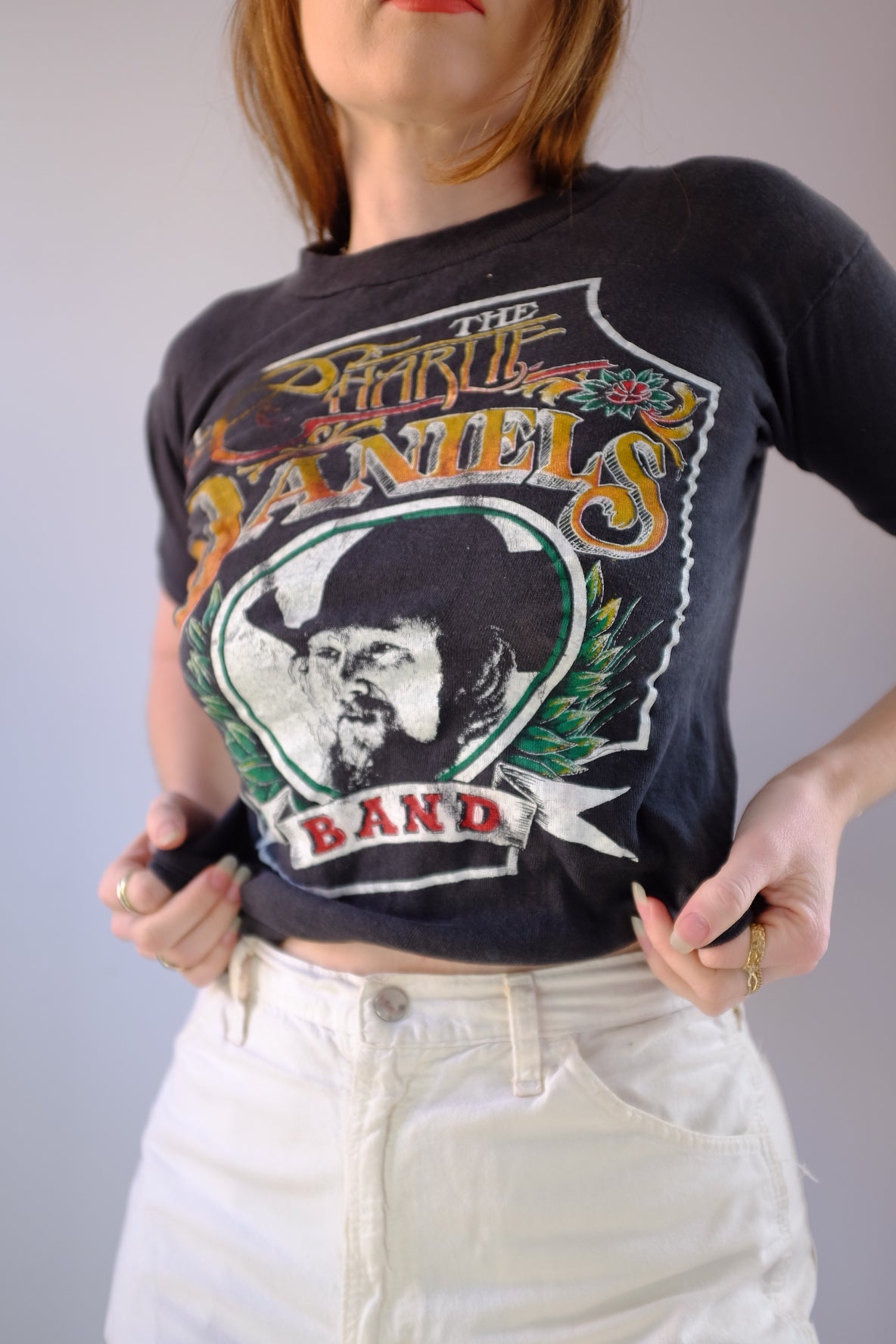 Vintage 1980s Charlie Daniels Band T Shirt S