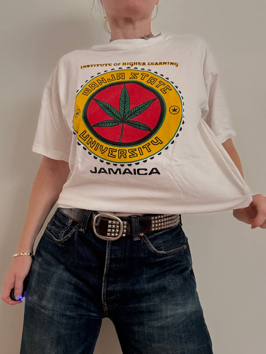 1990s Weed Univ Tee