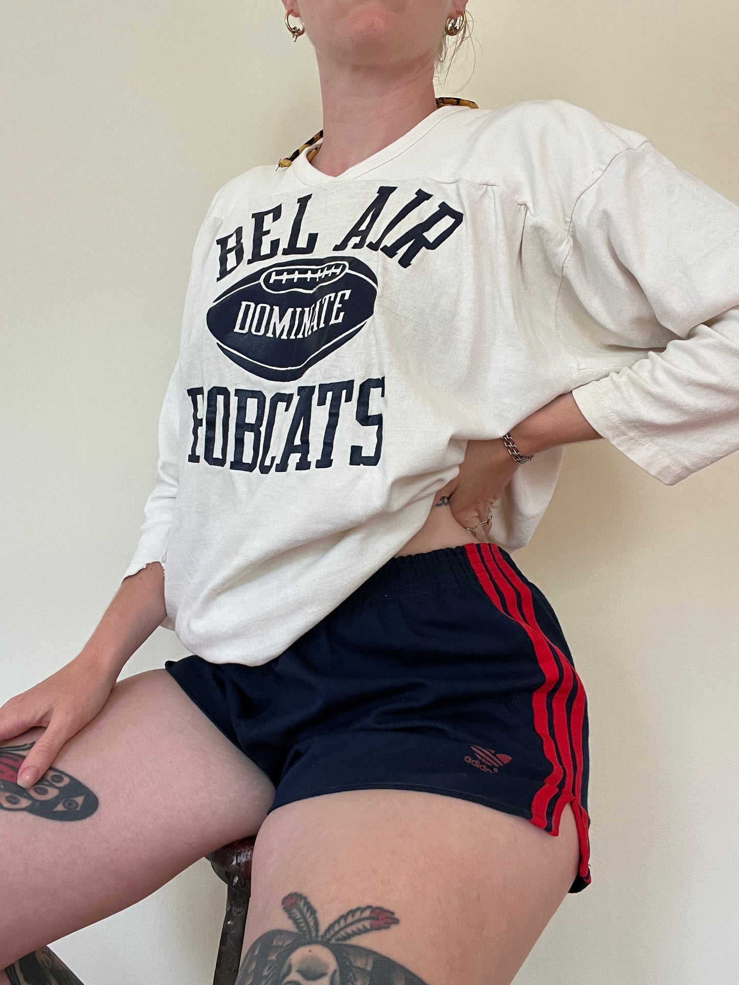 1970s Adidas 3 Stripe Shorts