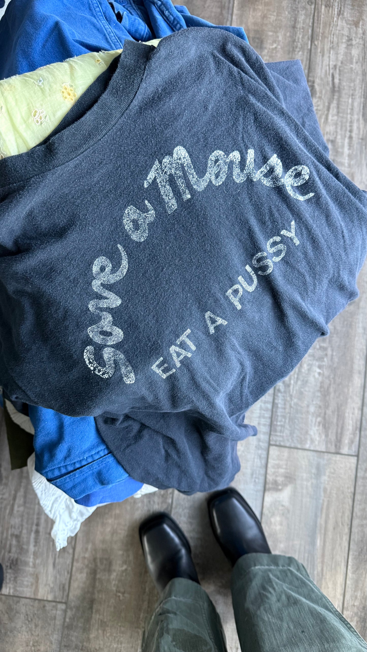 1970s Save A Mouse Tee