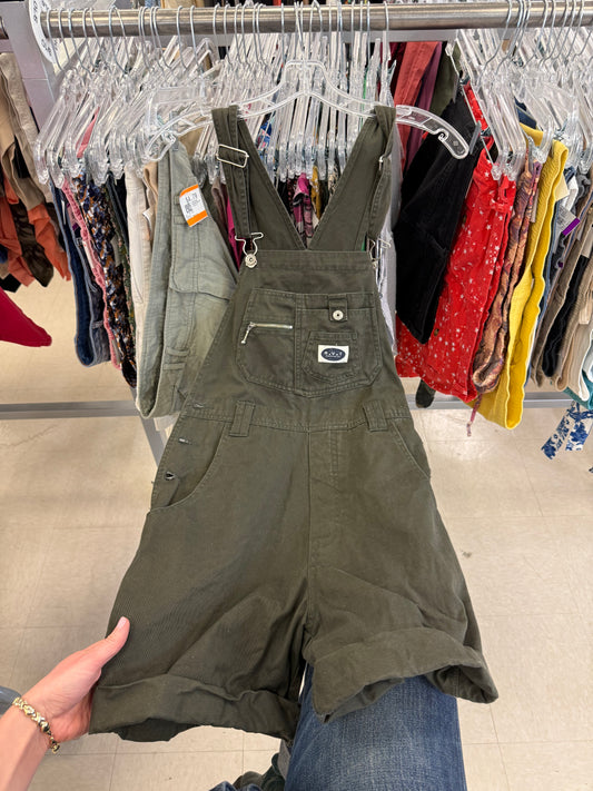1990s Shortalls Dark Green