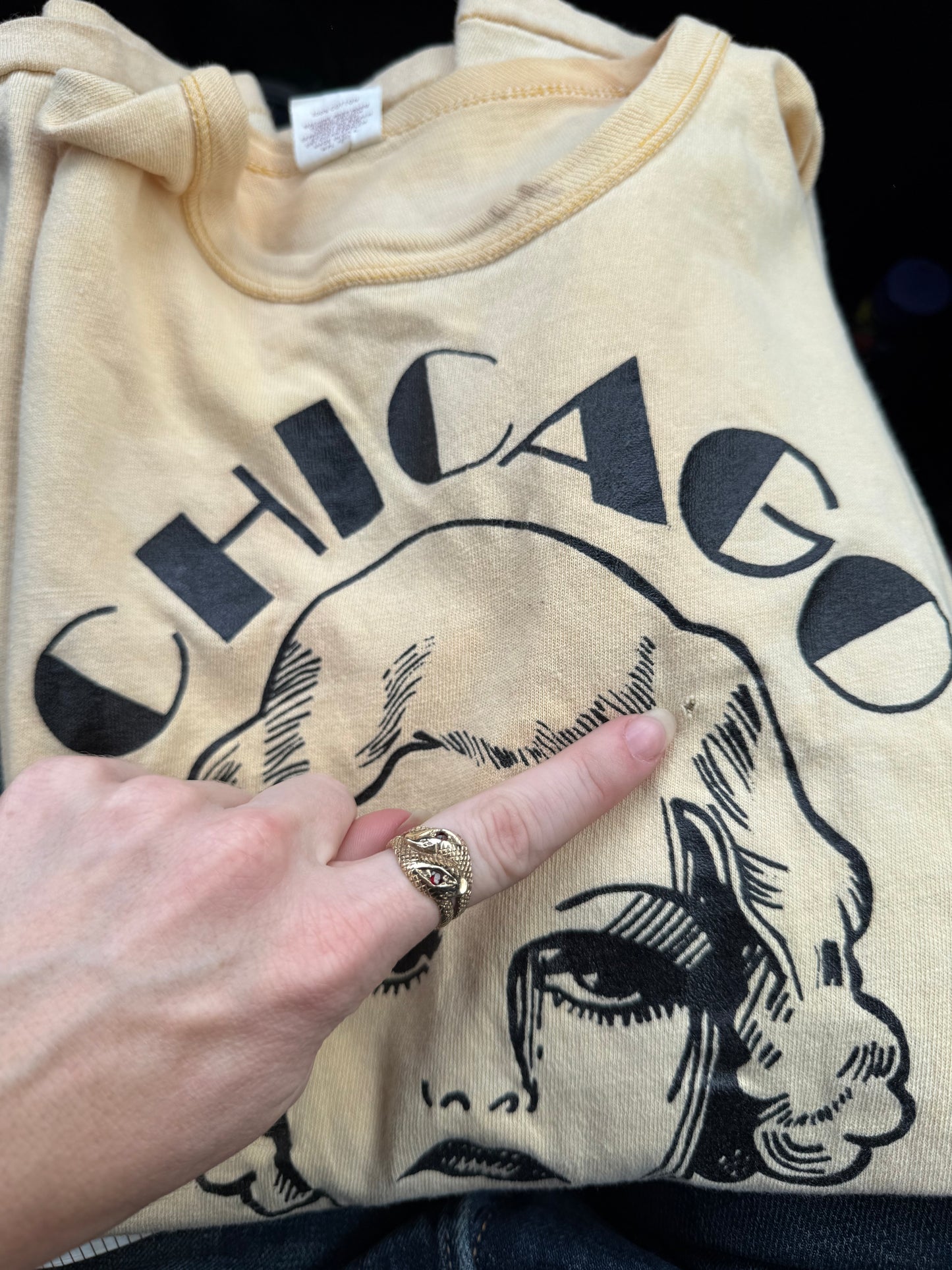 1973 Chicago International Amphitheater Tee Emerson Lake & Palmer