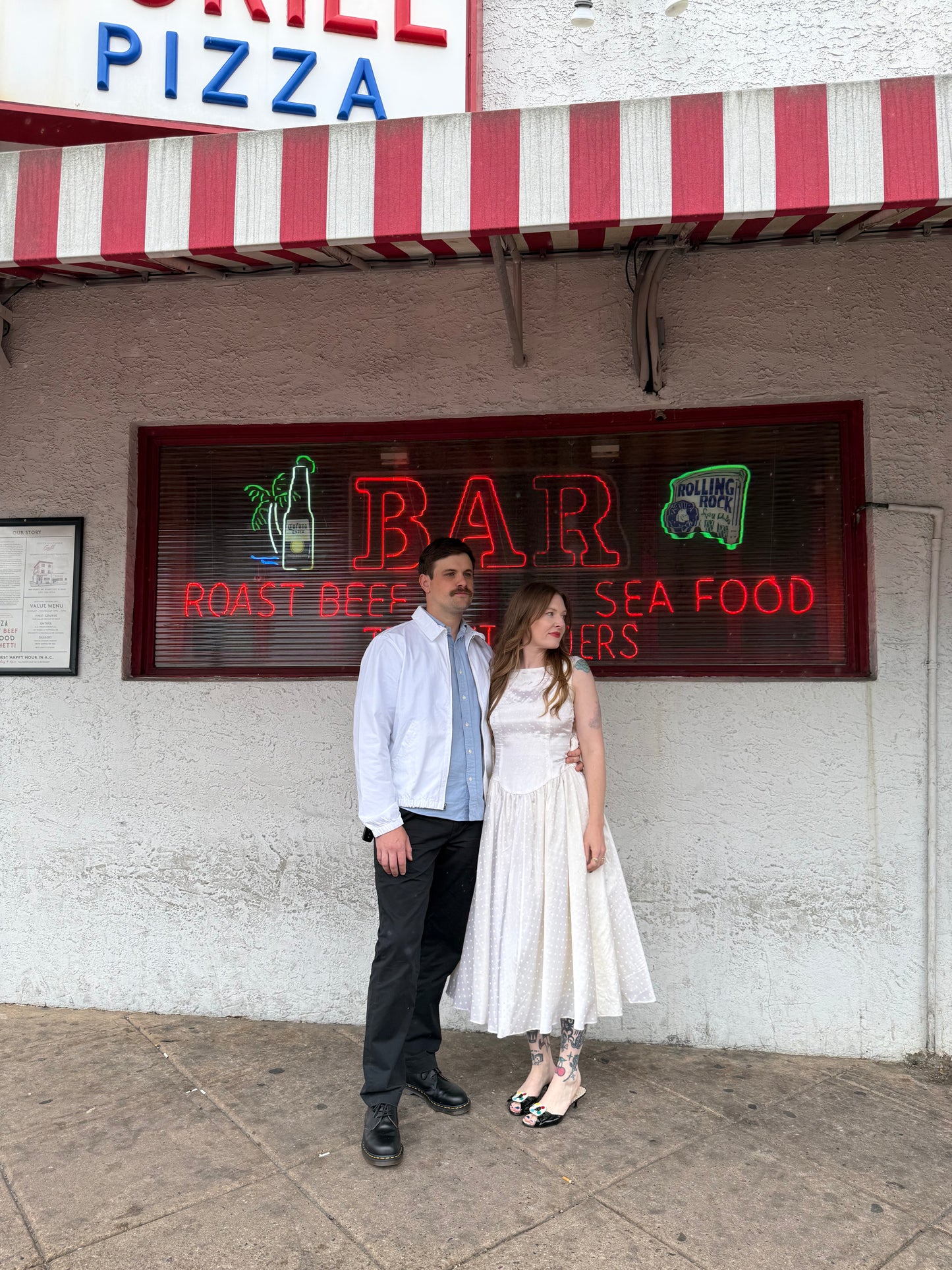 1980s Polka Dot Engagement Party Dress