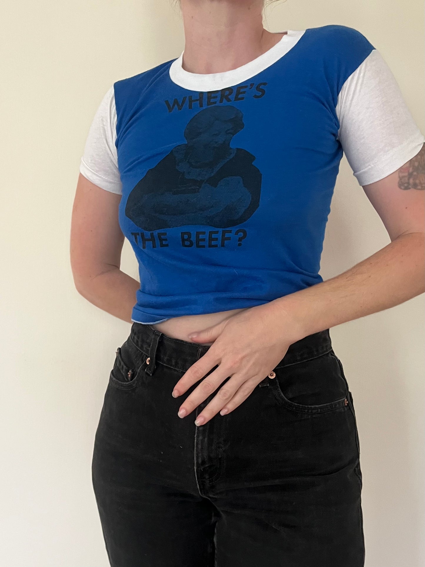 Vintage Where’s The Beef Tee