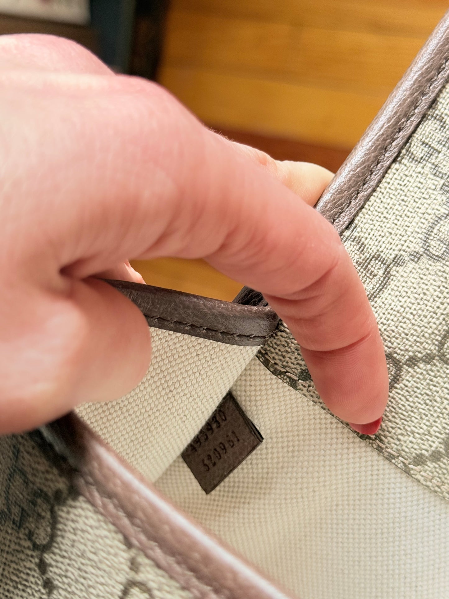 Brown GG Supreme Canvas Neo Vintage Belt Bag