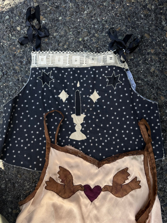 Candlestick Black Victorian Inspired Camisole