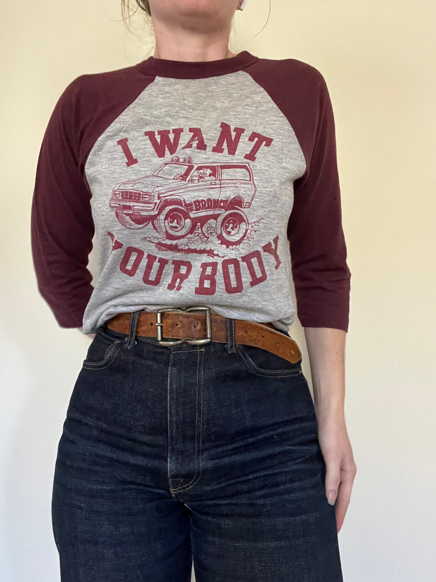 Vintage I Want Your Body Tee