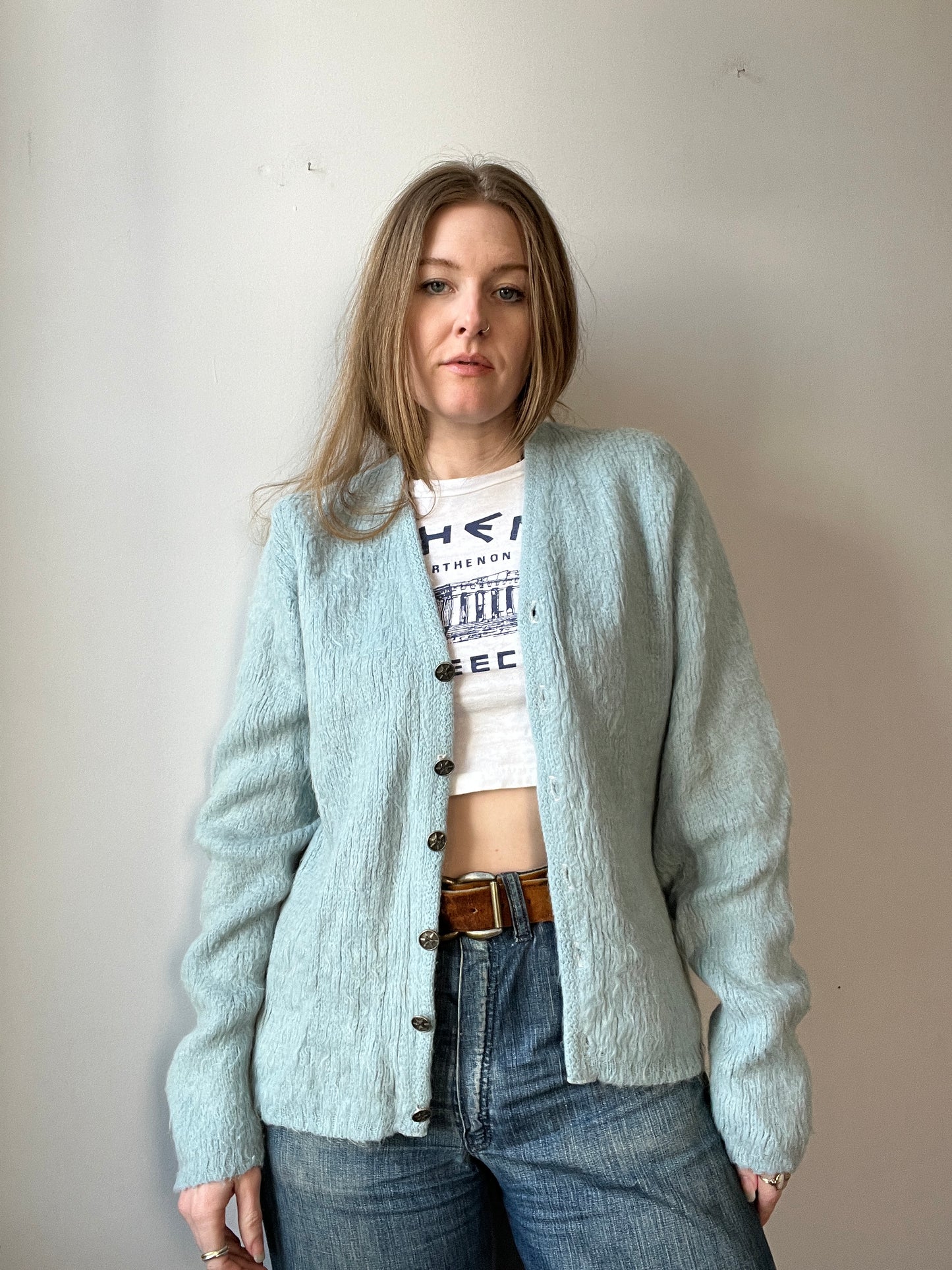 1960s Shaggy Cardigan