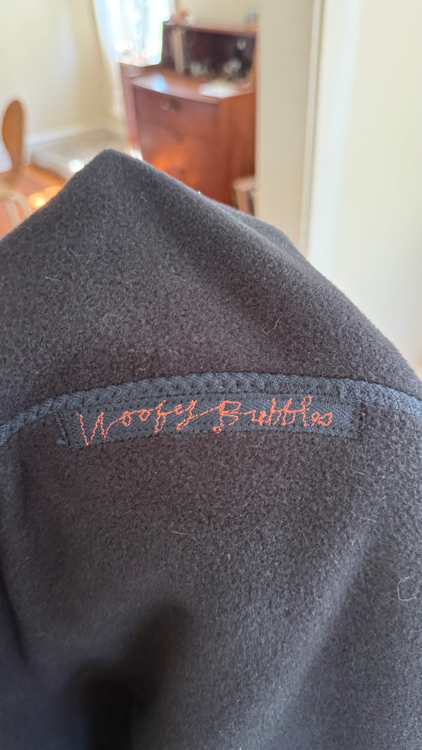 1980s Cheetah Print Hand Made Jacket Woofy Bubbles Brand