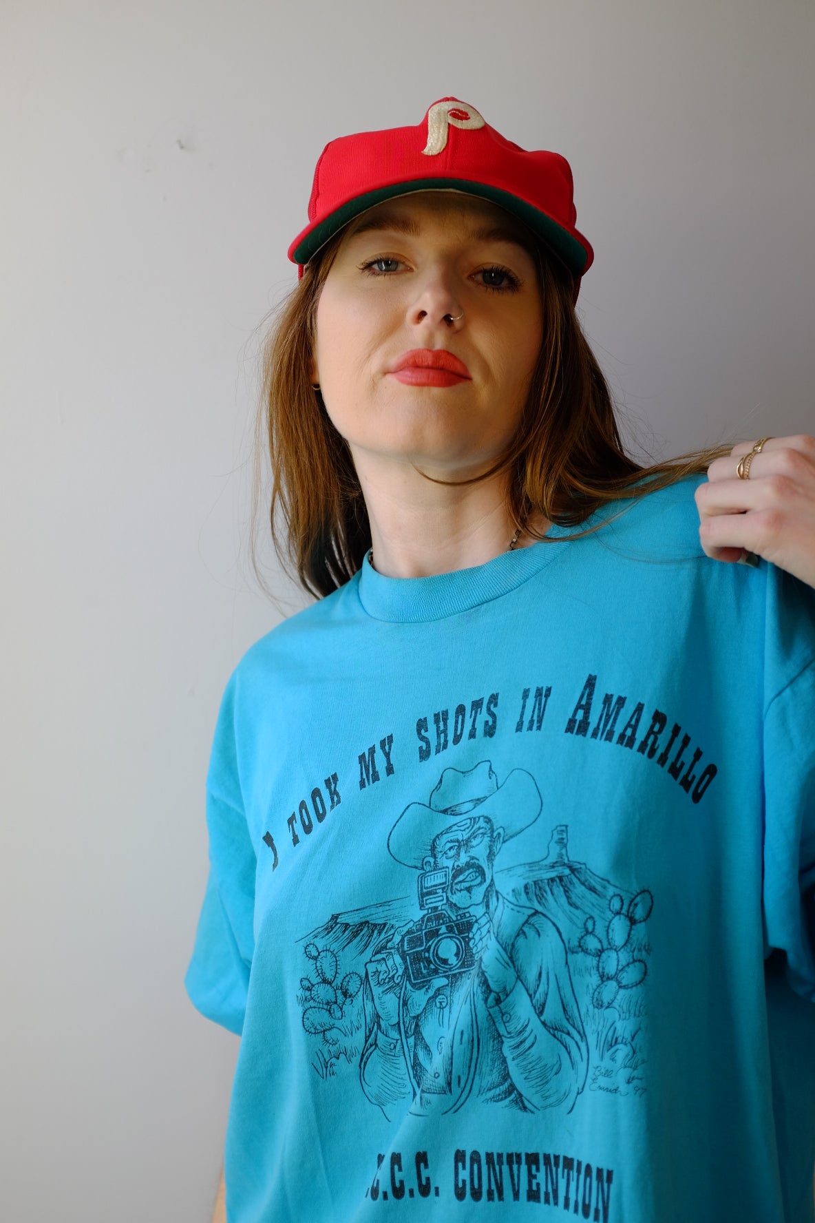 Vintage Shots in Amarillo Tee XL