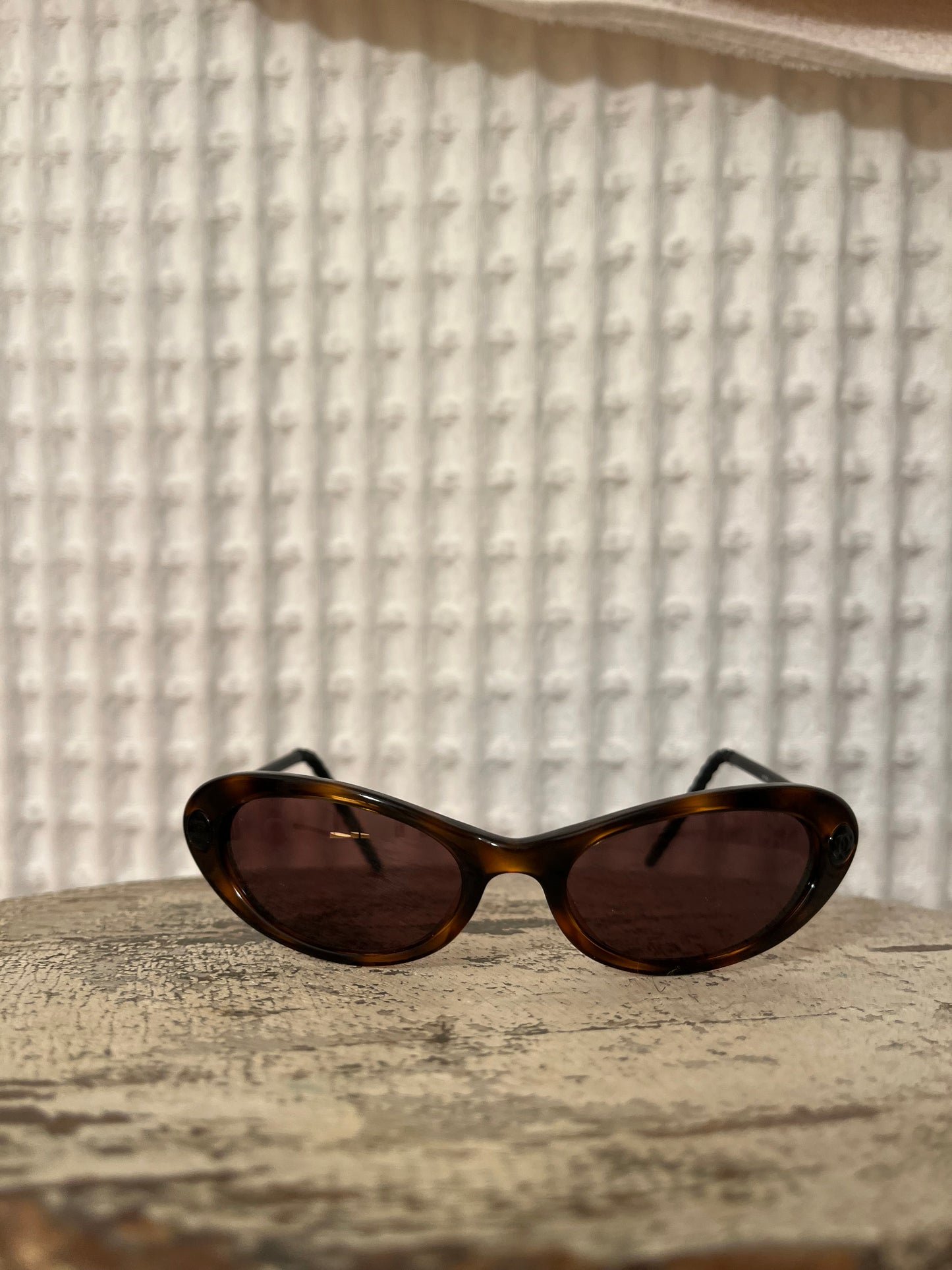 Vintage Authentic Chanel Cateye Sunglasses