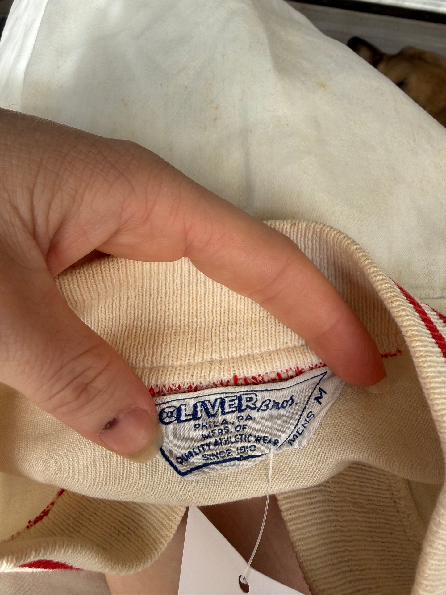 1960s Zip Up Light Weight Jr High School Jacket M