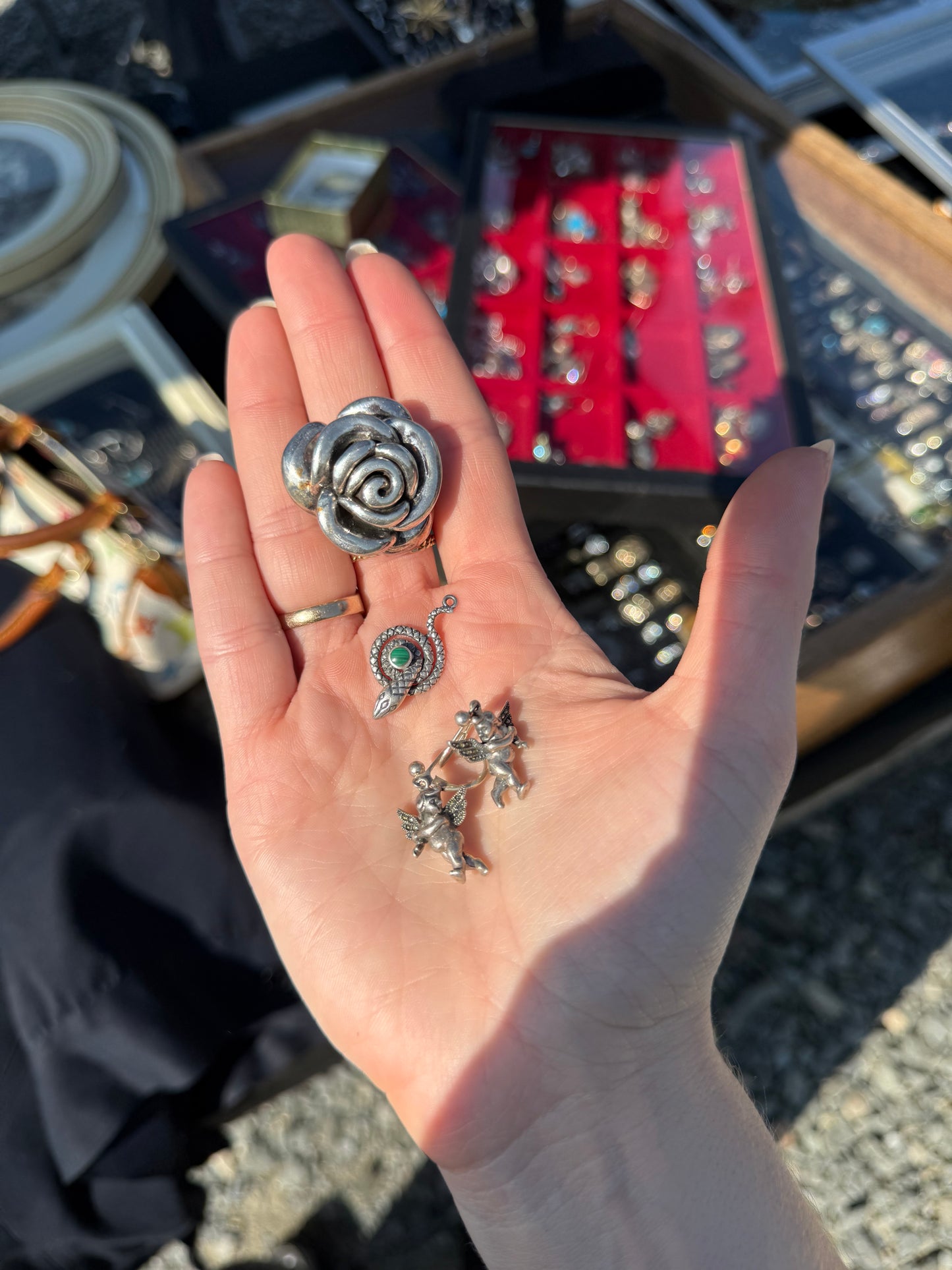 Sterling Silver Snake Pendant