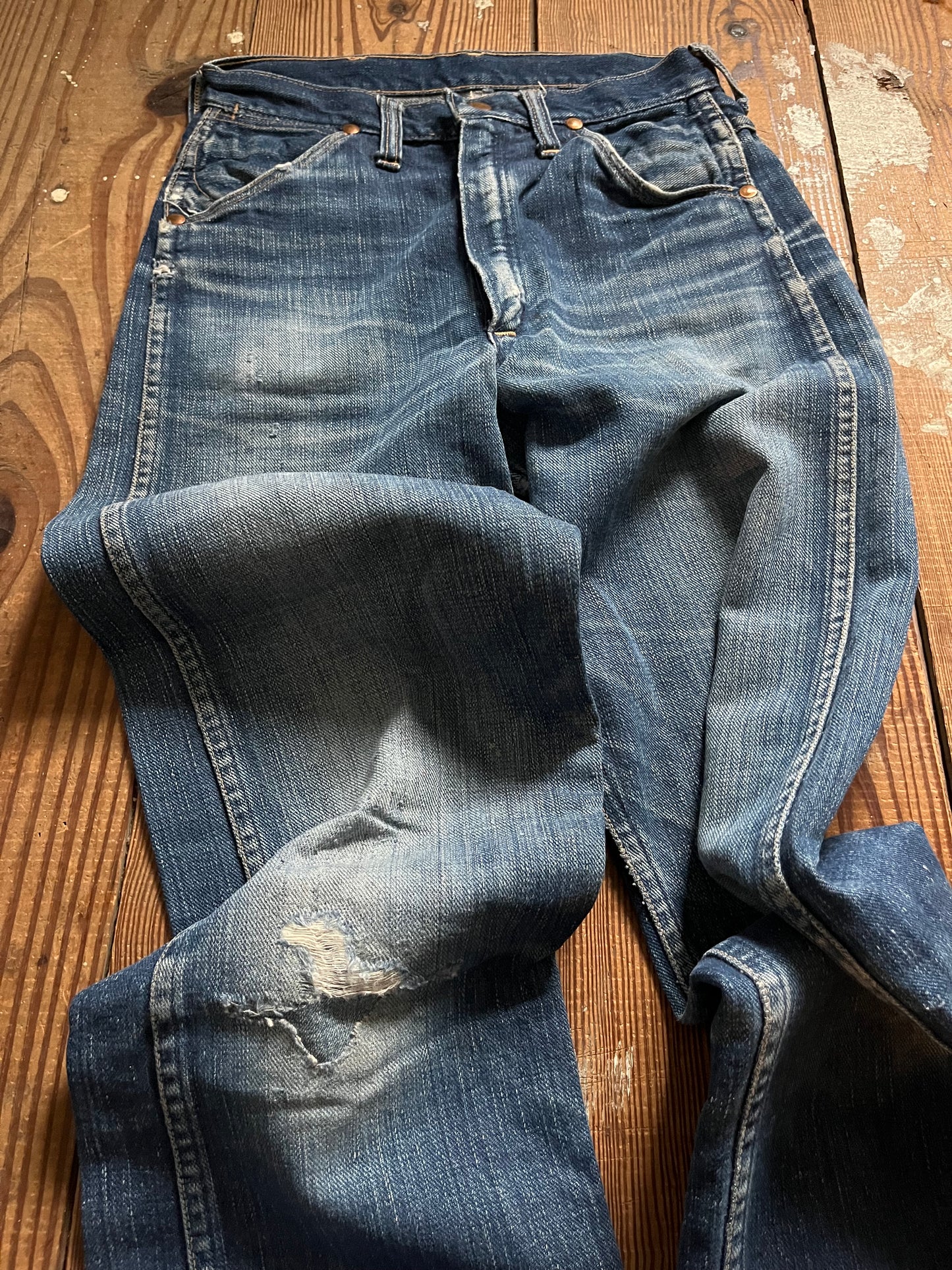 1940s Wrangler Blue Bell Denim Jeans