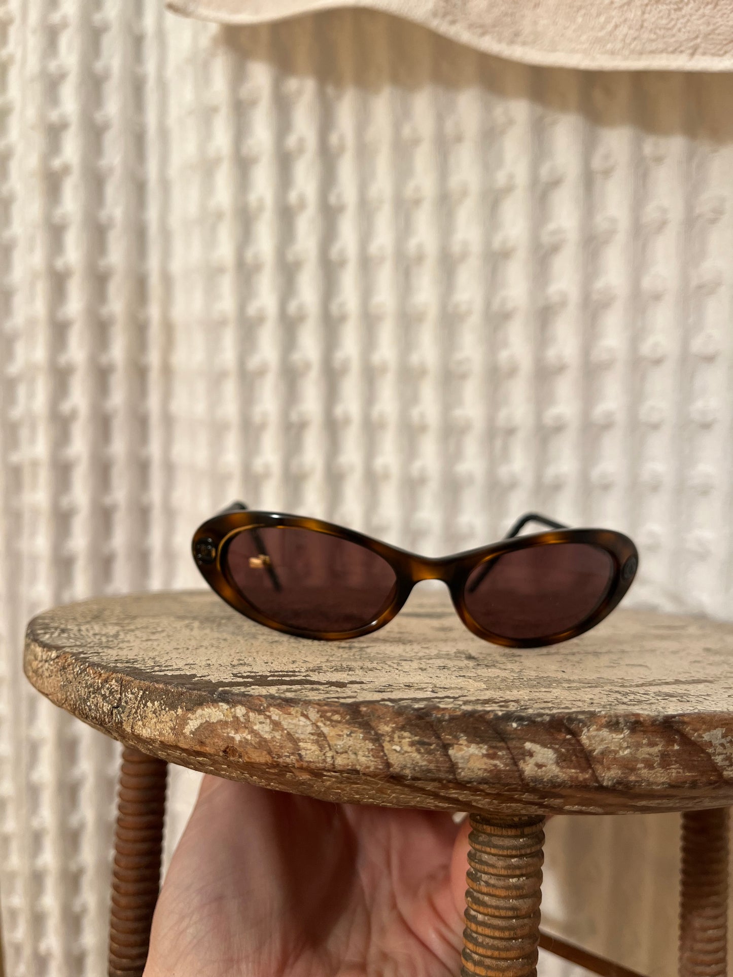 Vintage Authentic Chanel Cateye Sunglasses