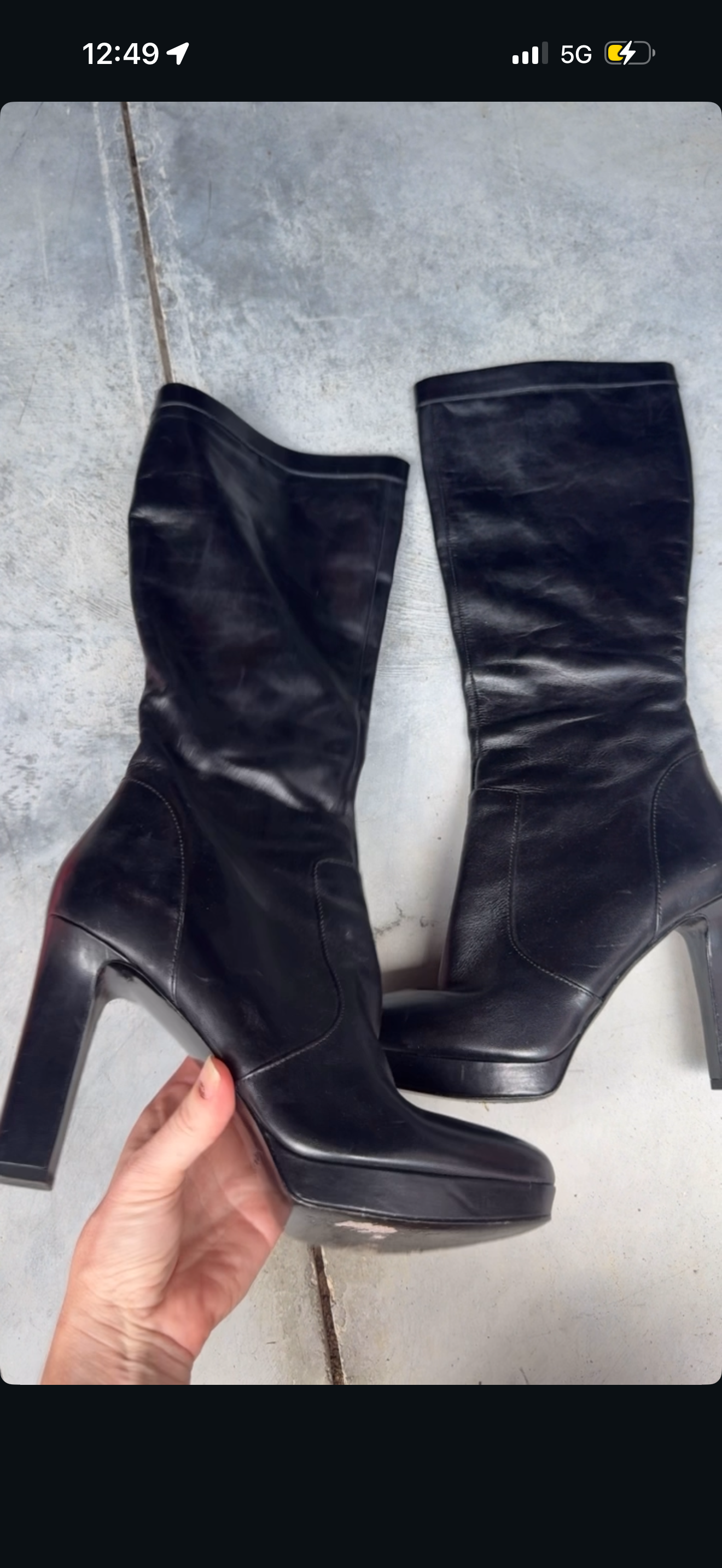 Via Spiga Tall Boots Size 9