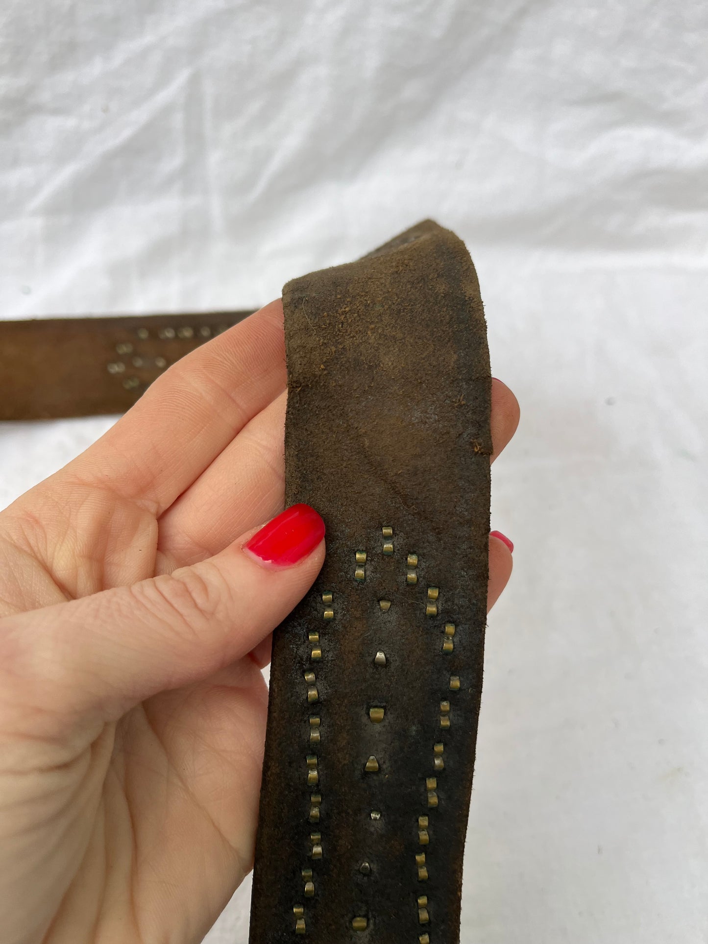 1950s Studded and Jeweled Western Belt 34”-39”