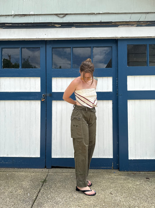 1970s European Military Trousers 28”-32”