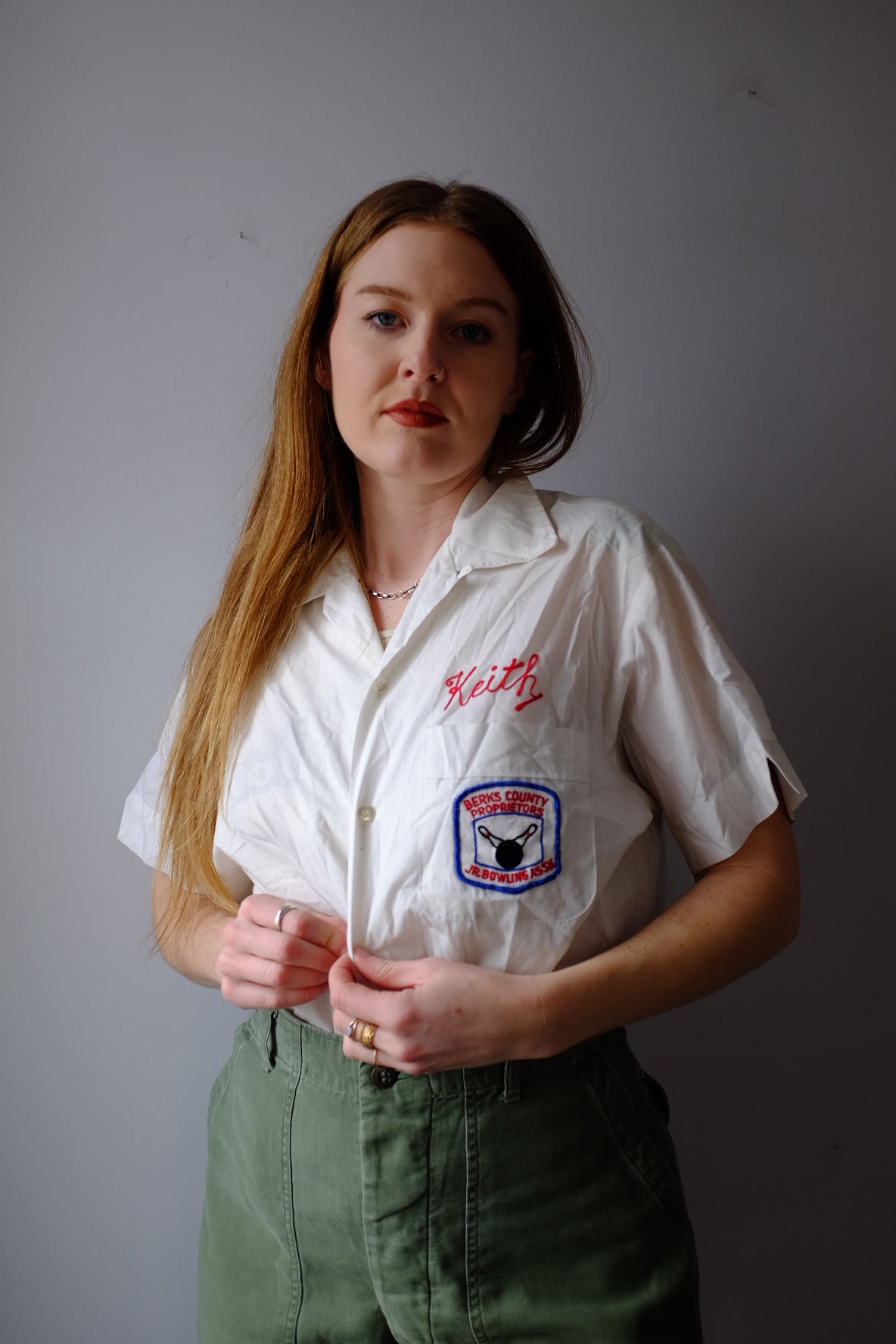 1960s Bowling Tee M