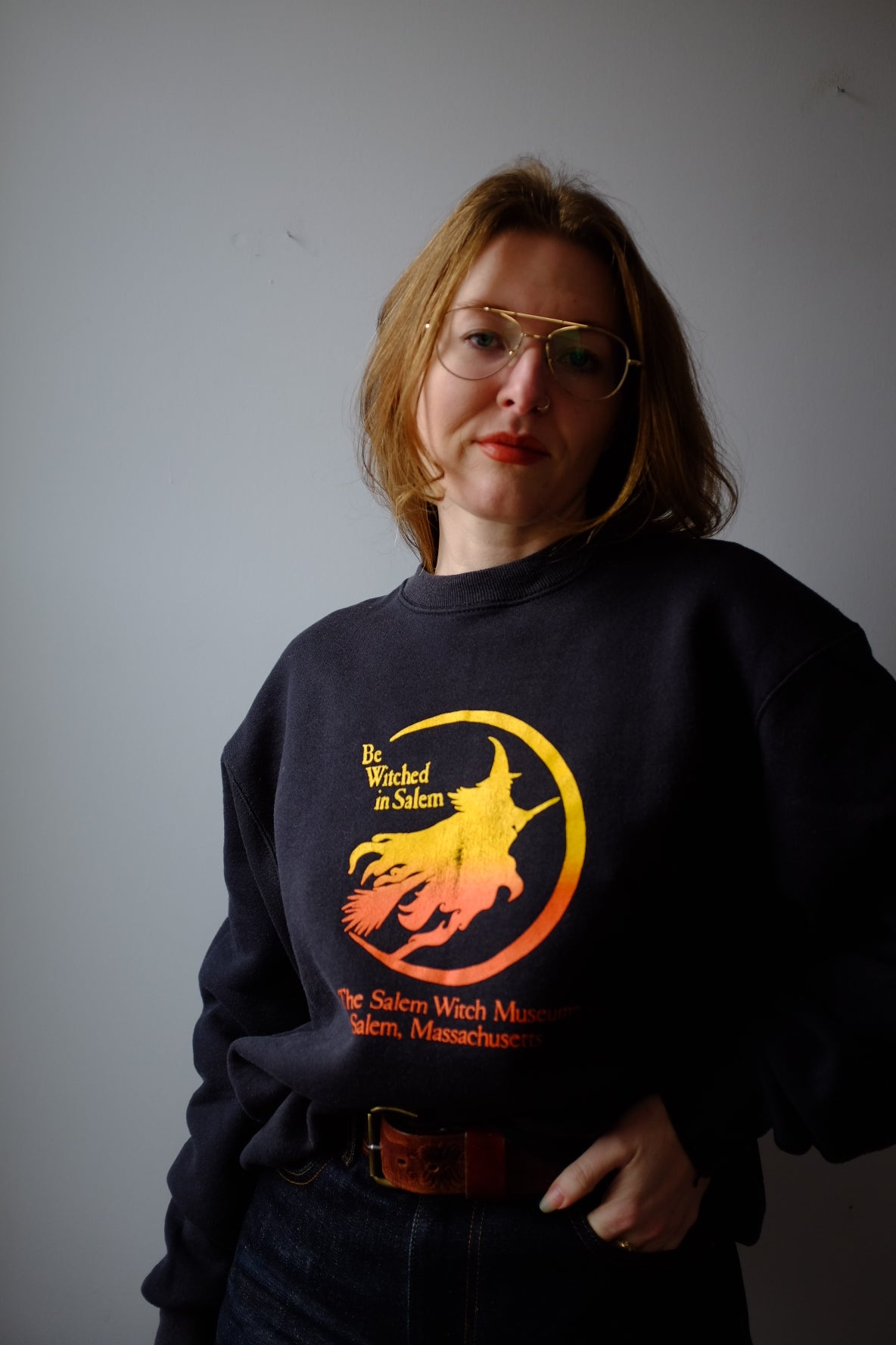 1980’s Salem Witch Sweatshirt L