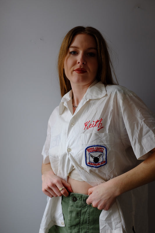 1960s Bowling Tee M