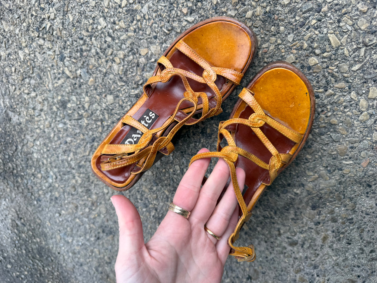 1990s El Dante Platform Sandals