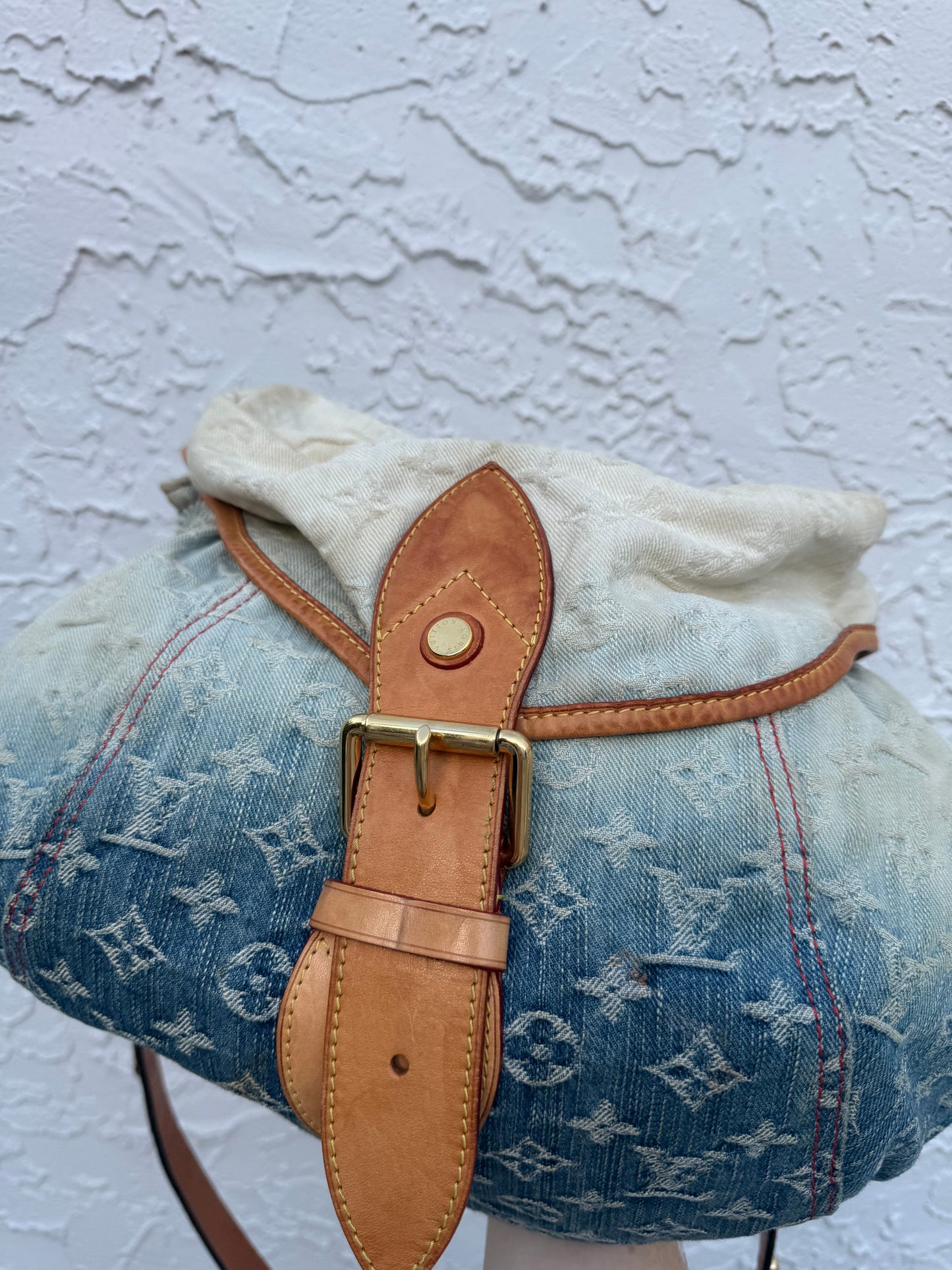 2010 Louis Vuitton Sunshine Denim Bag