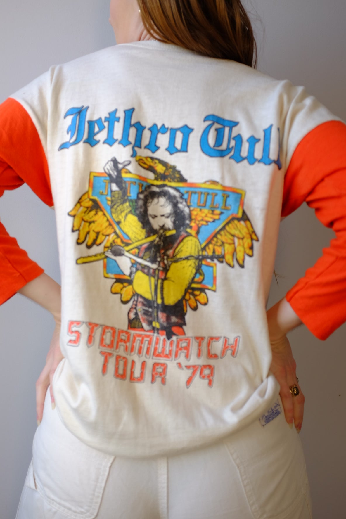 1980s Vintage Jethro Tull T Shirt M/L