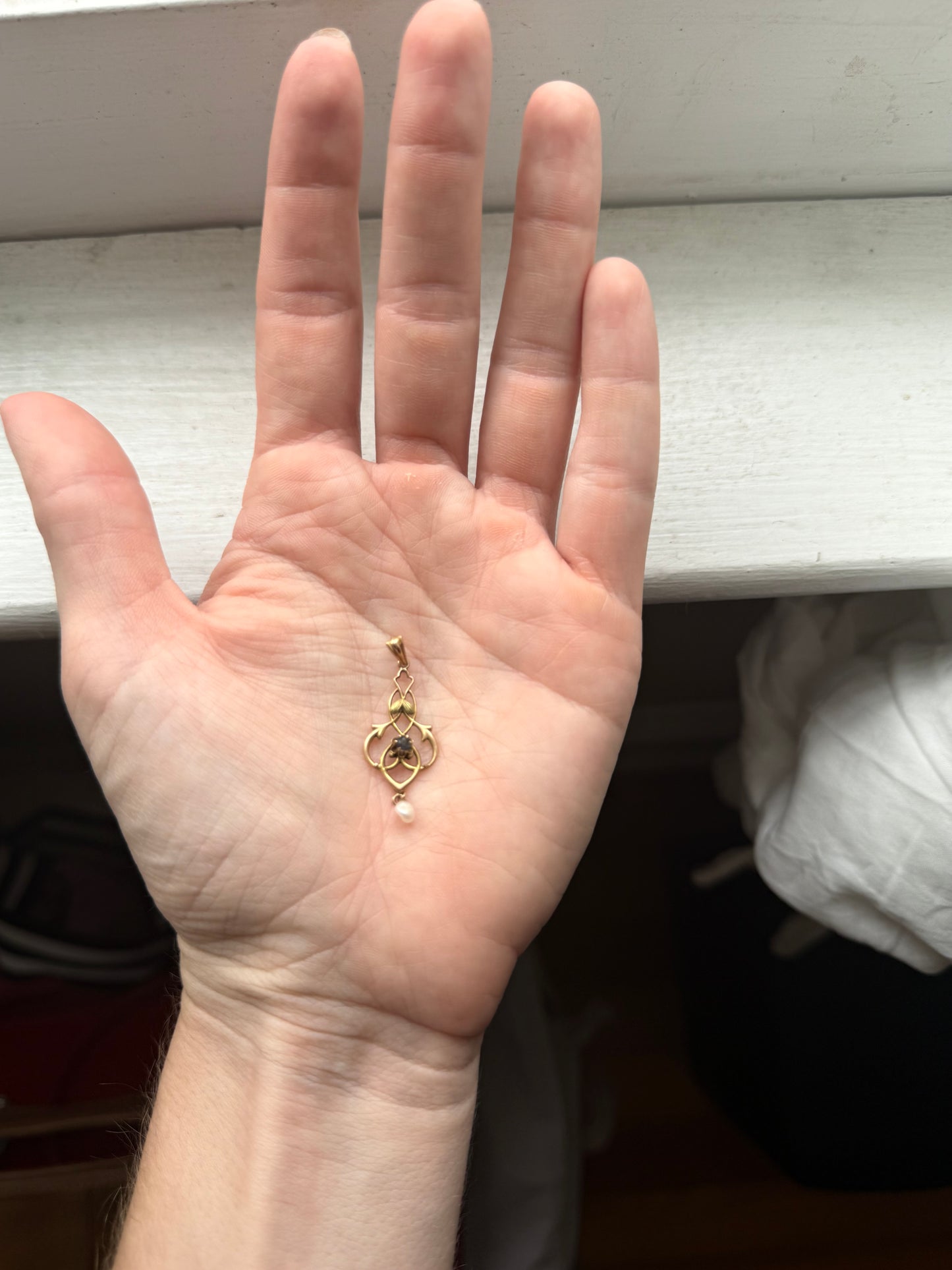10K Gold Victorian Era Pendant