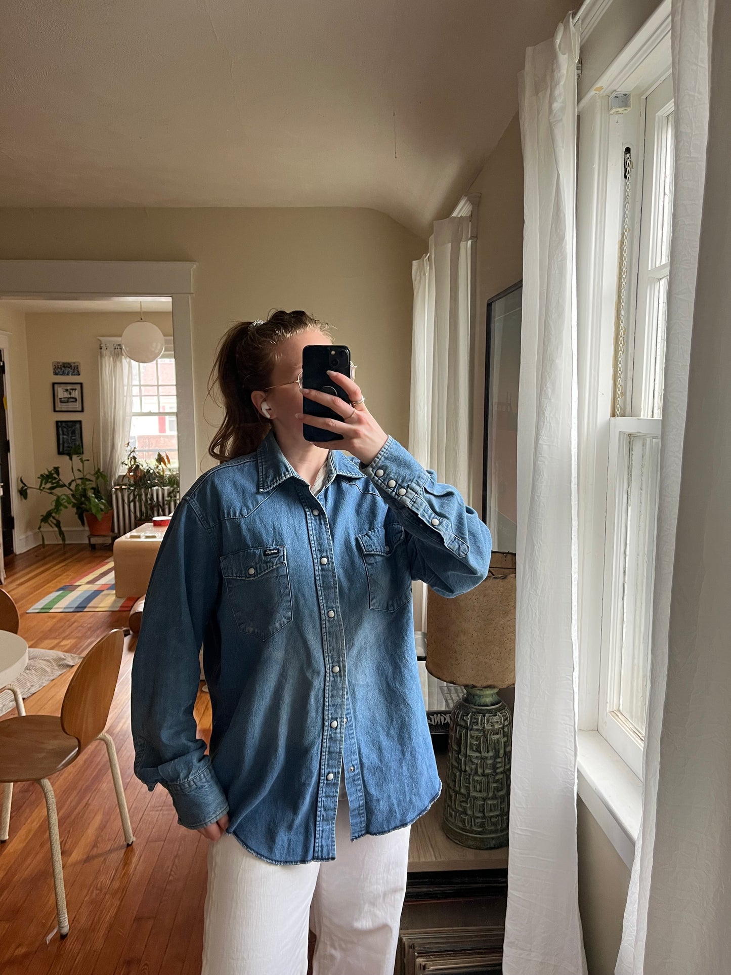 1980s Wrangler Pearl Snap