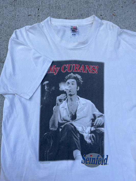 1993 Vintage Seinfeld My Cubans Shirt XL