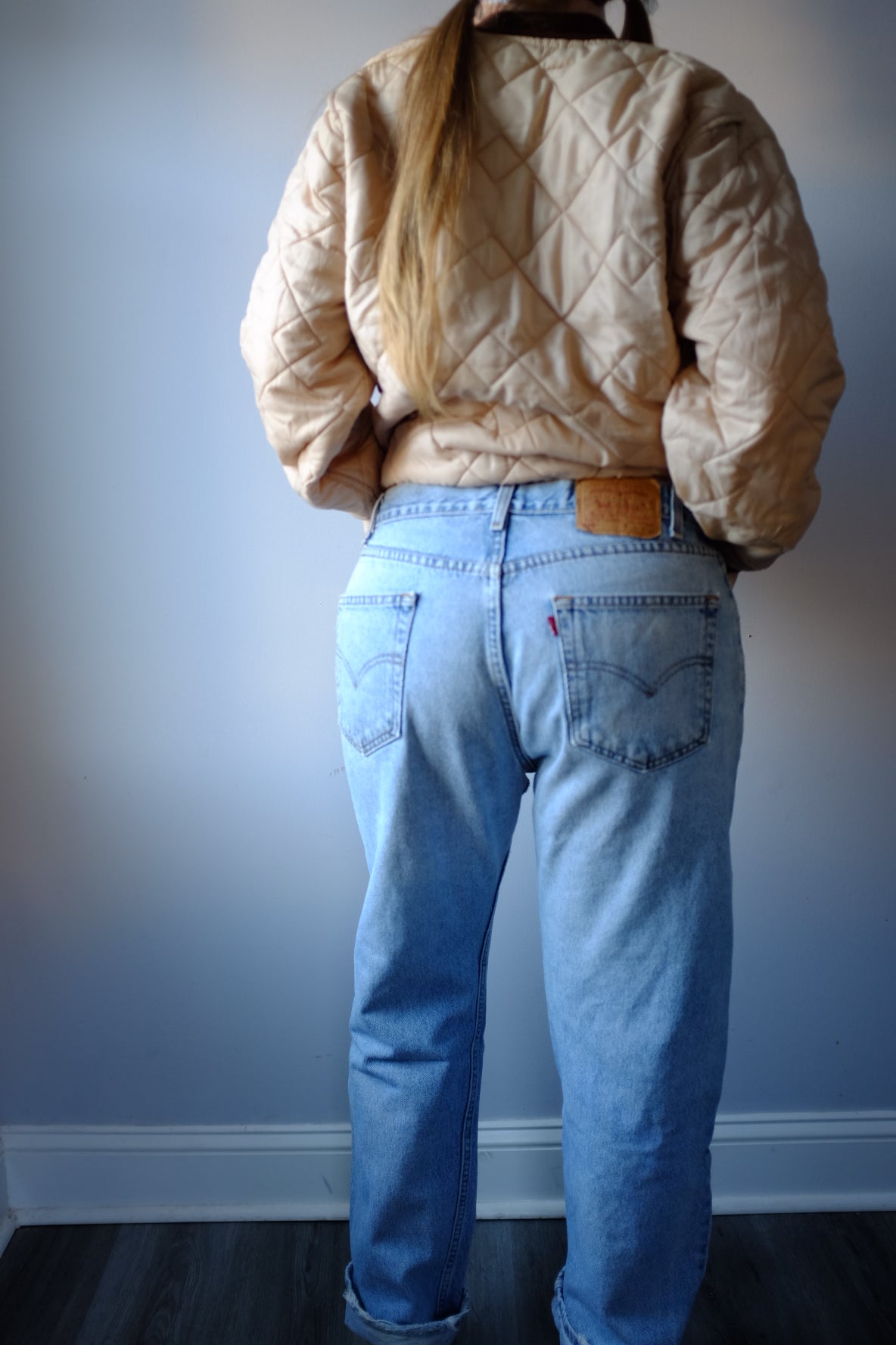 1980s Light Wash Vintage Levi’s 505 36”