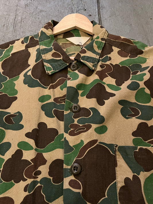 Vintage Camo Button Up